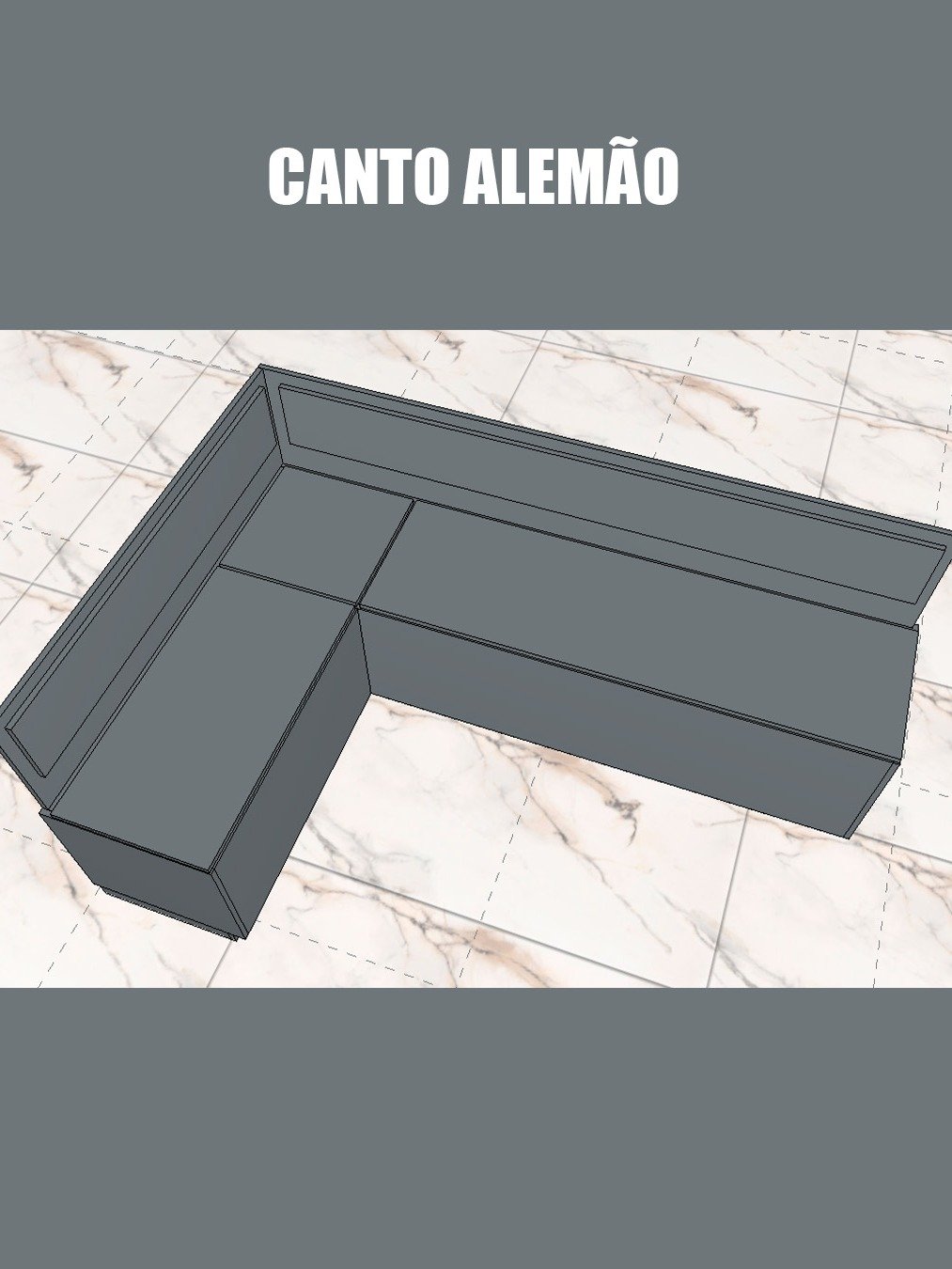 Projeto Canto Alemão Com Plano de Corte product image (1)