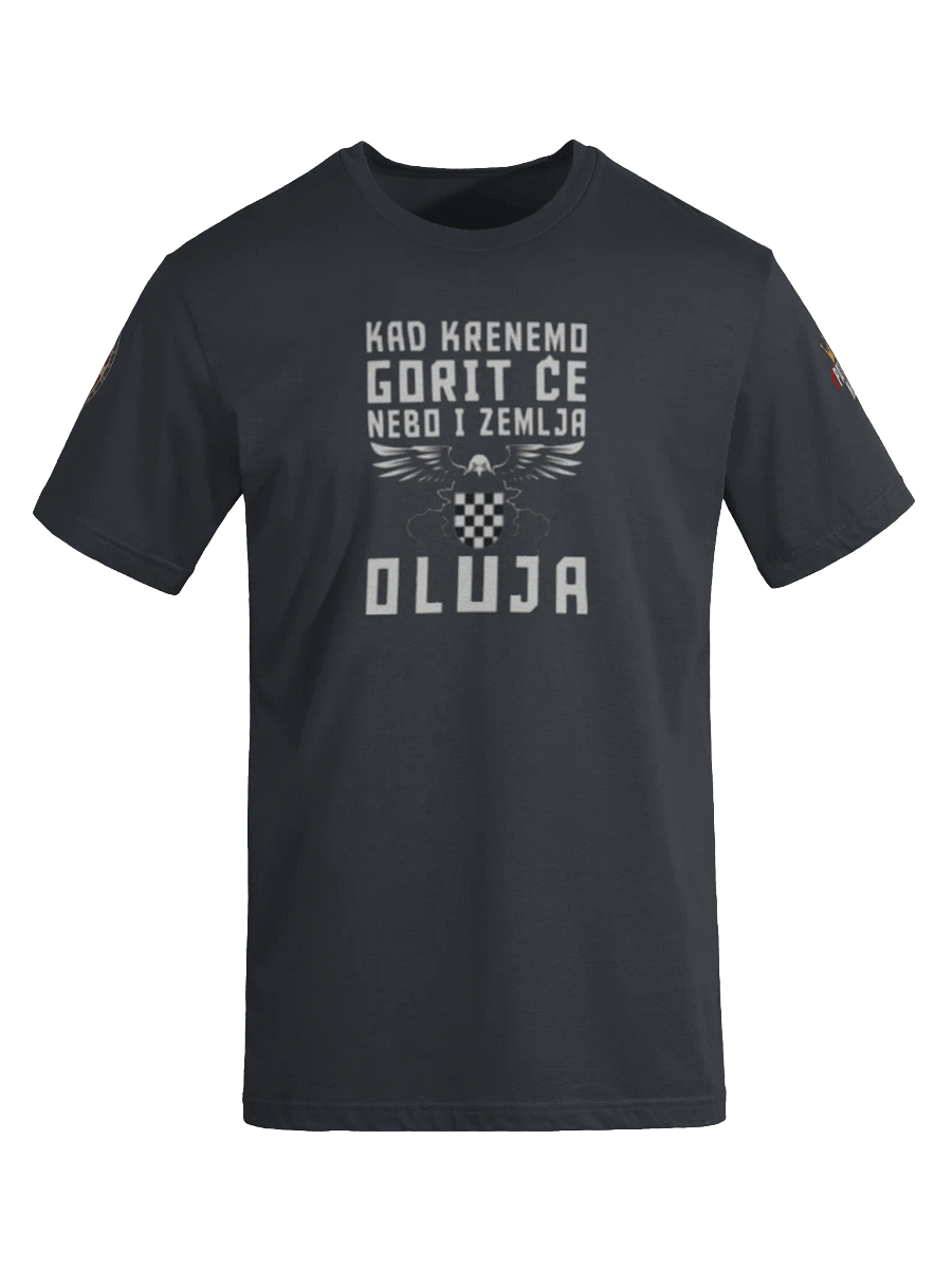 Kad krenemo gorit će nebo i zemlja T-shirt product image (15)