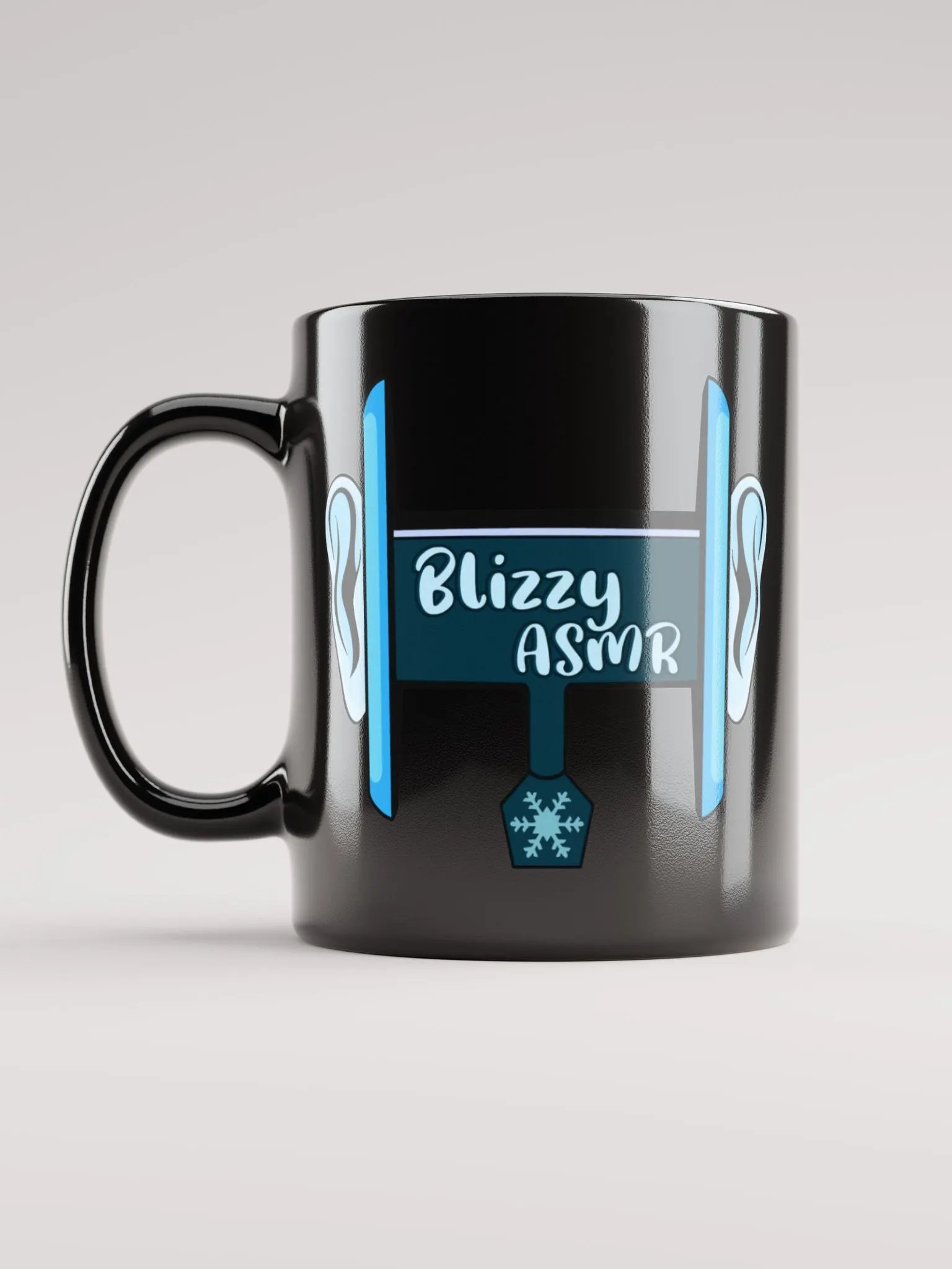BlizzyASMR Black Glossy Mug product image (2)