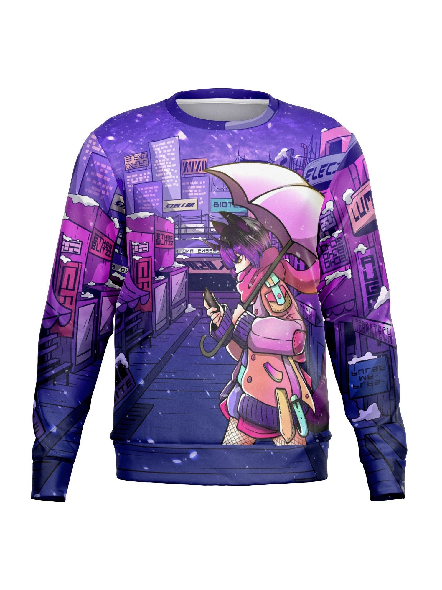 Adult 'Winter Nights' Fashion Sweatshirt product image (1)