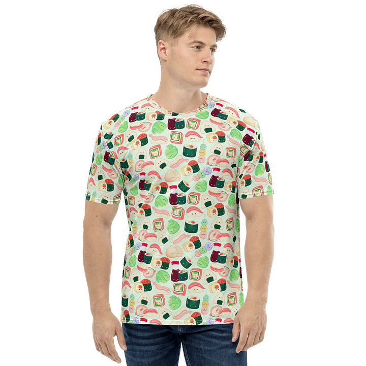 Mint Kawaii Sushi T-Shirt product image (2)