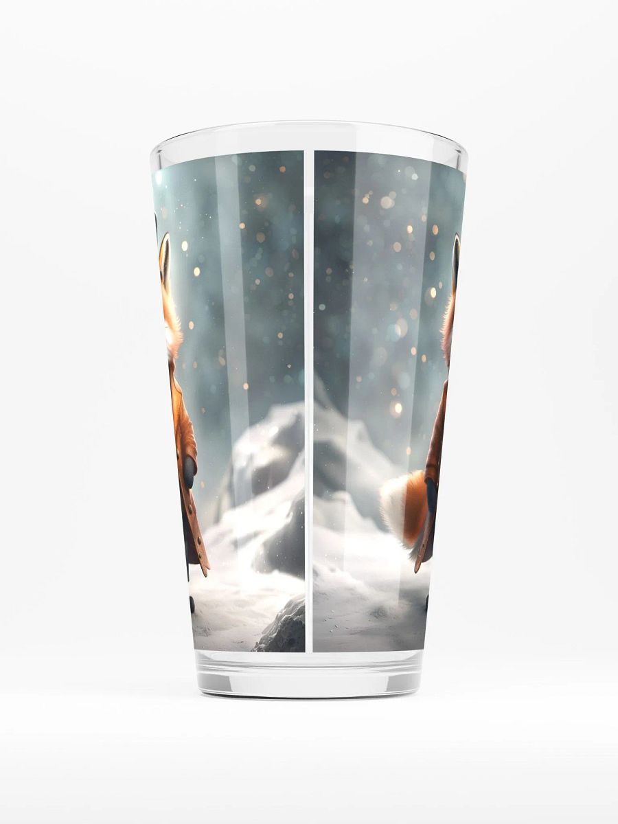 Smart Dressed Fox Pint Glass product image (2)