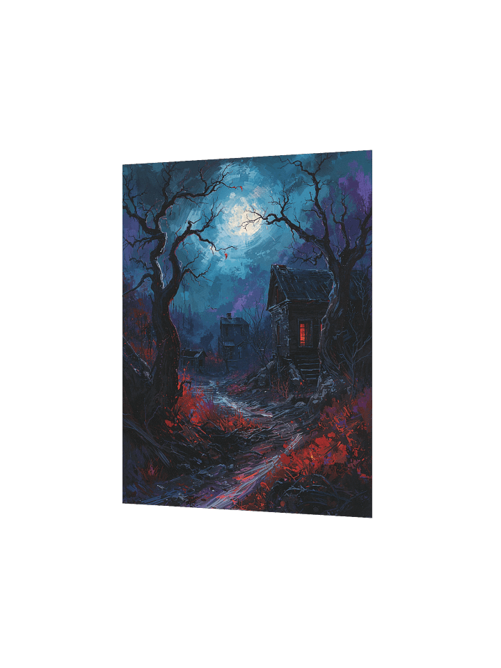 Whispers Beneath the Moonlight Matte Poster product image (12)