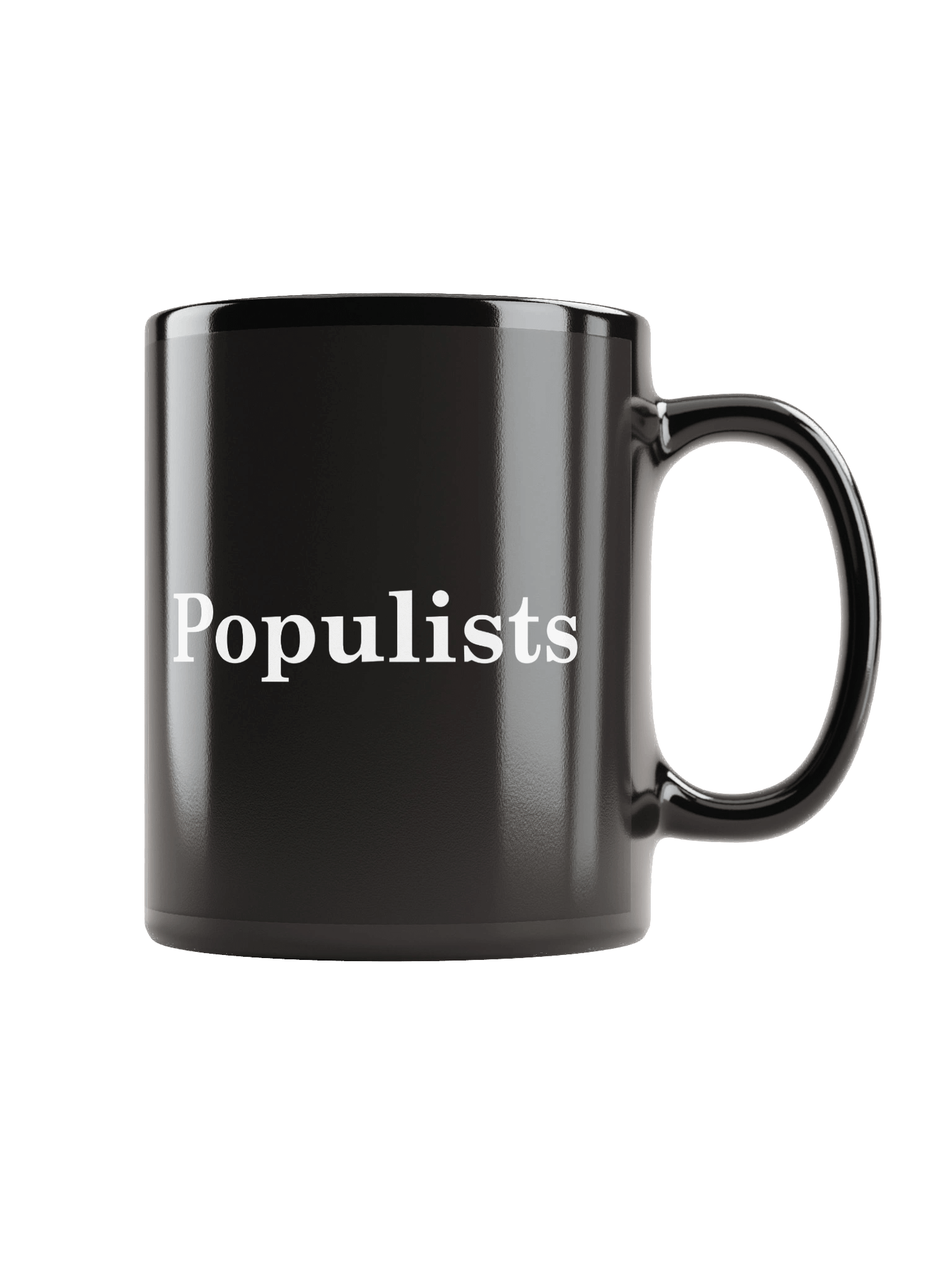 Populists Black Mug product image (1)