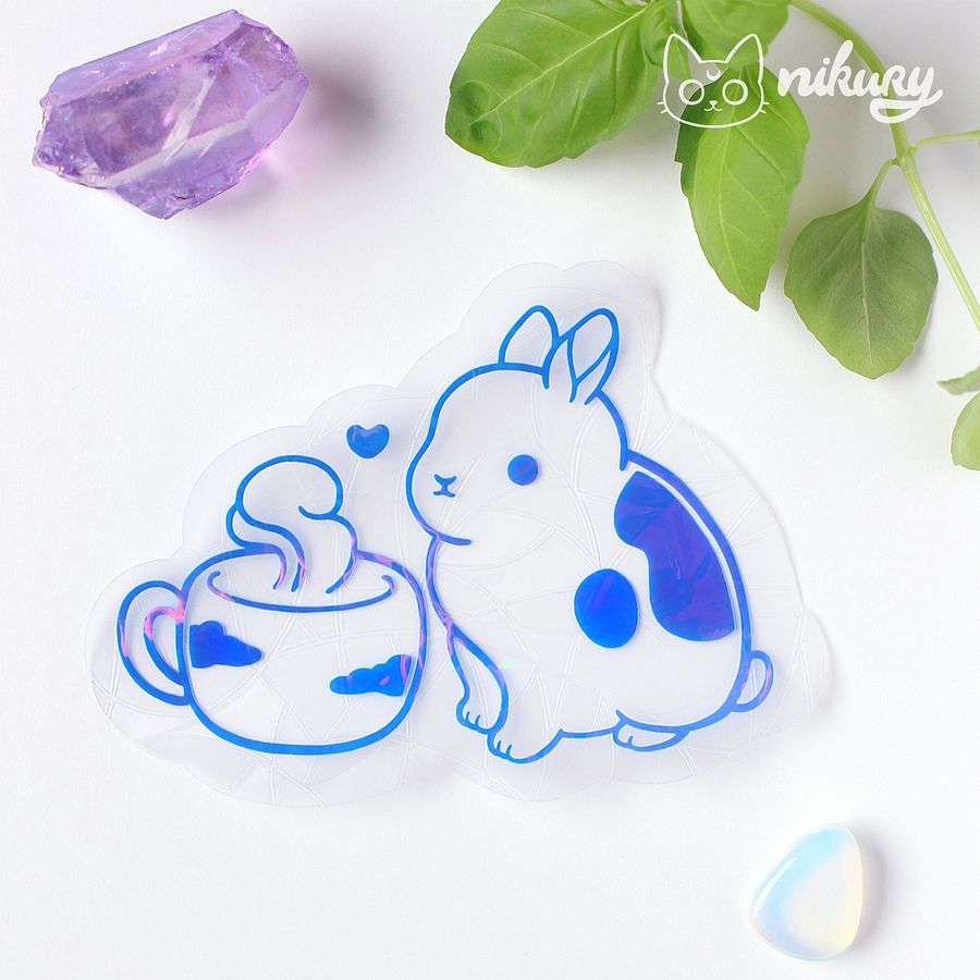 Tea Bunny Suncatchers | 2 Colors product image (5)