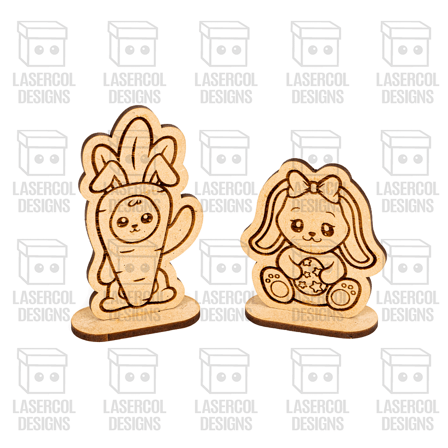 Easter Cutouts With Base Set 2 - Laser Cut Files product image (7)