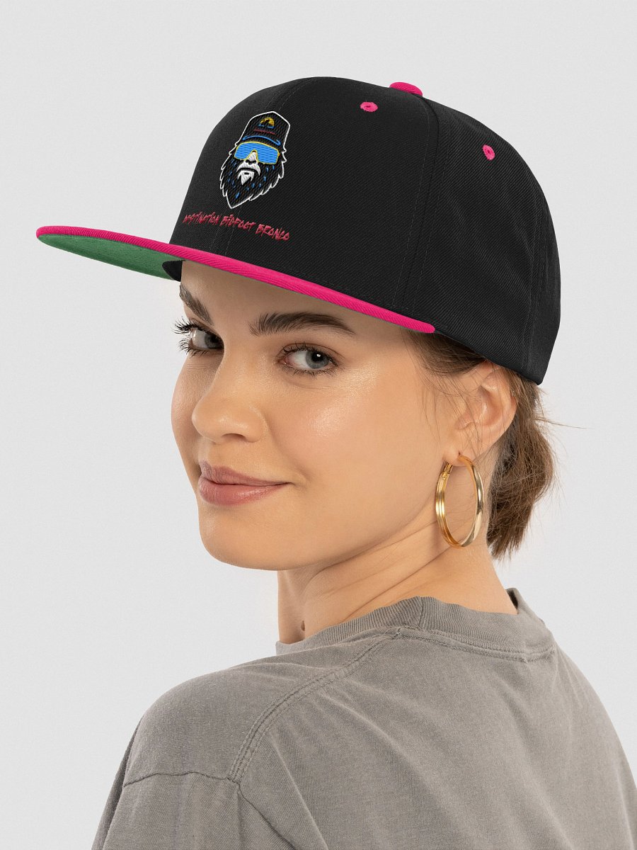 **Limited Edition** Bigfoot Neon Pink Two-Tone Wool Blend Snapback product image (5)