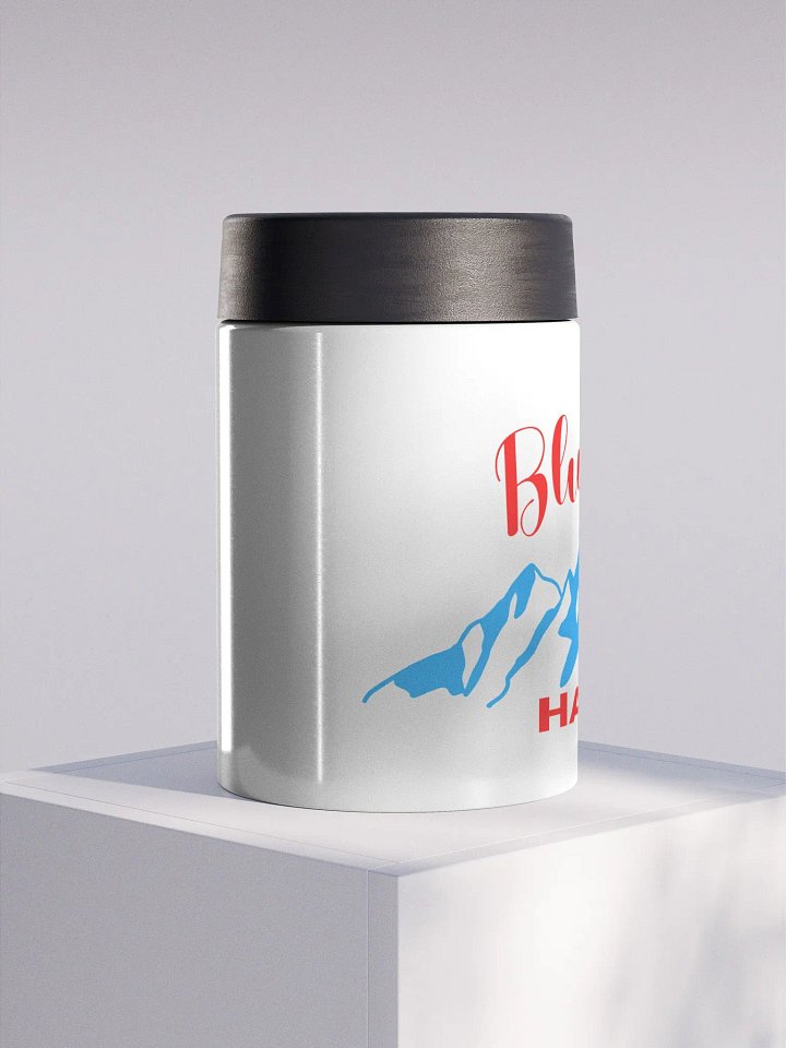 cold as the Rockies blue koozie product image (2)