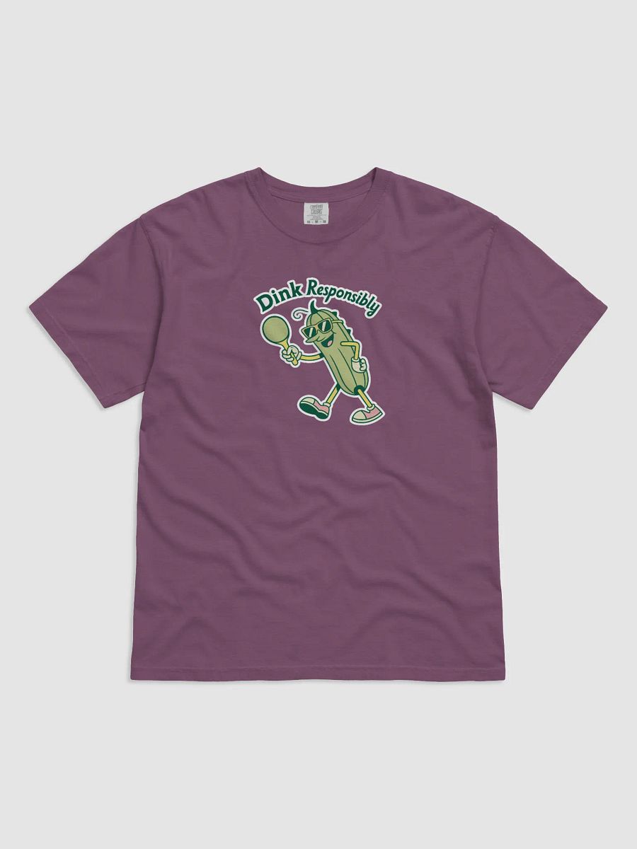 Dink Responsibly Pickleball Unisex Garment-Dyed T-Shirt product image (59)