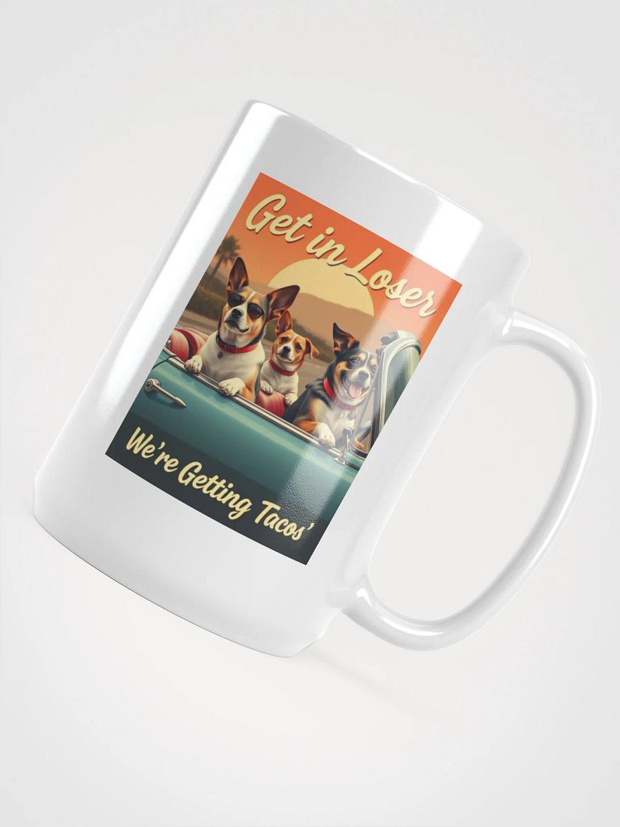 Dogs Road Trip White Glossy Mug product image (5)