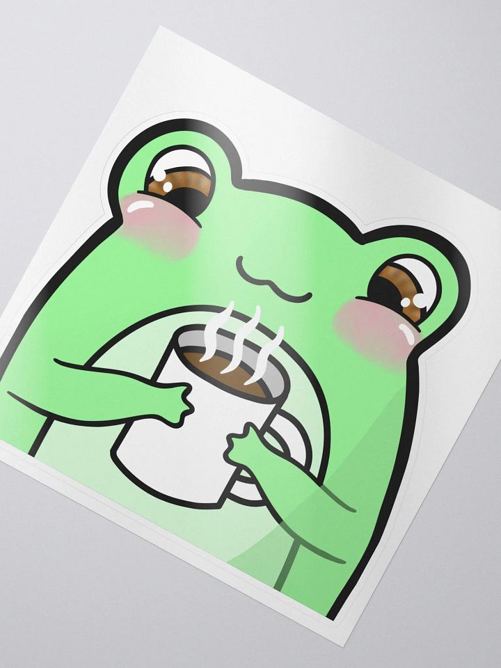 Coffee Frog Sticker product image (2)