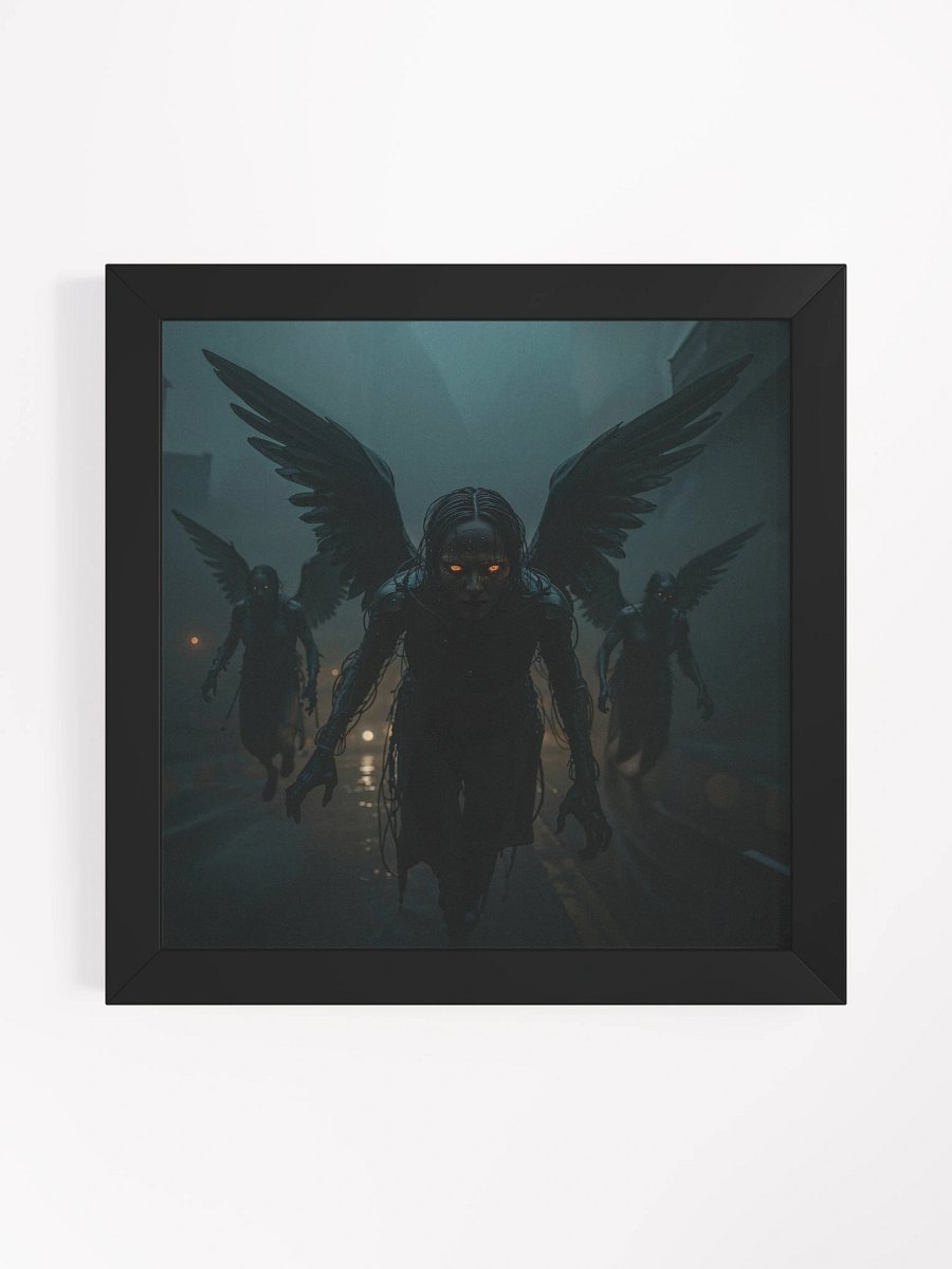 Descent of the Burning Seraphs Framed Print product image (1)