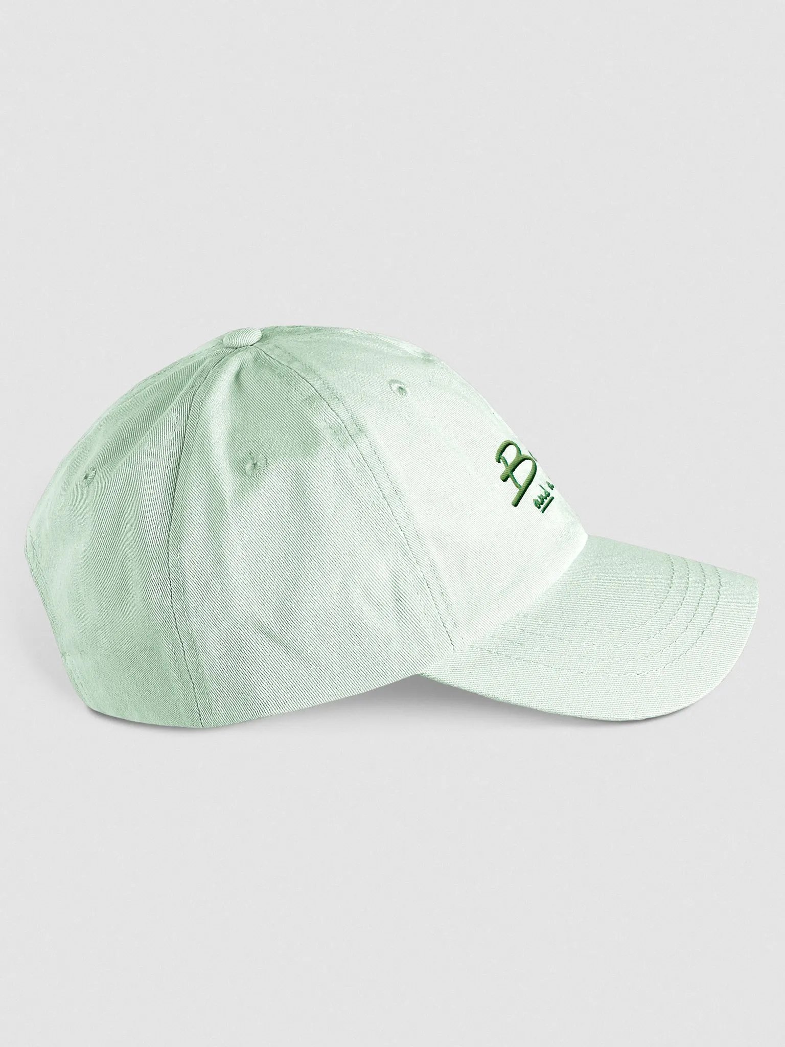 Bubbly and a B*tch shadow design (lime) pastel dad hat product image (12)