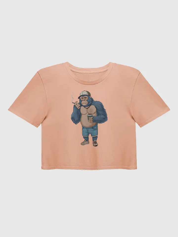 Blue Gorilla AS Colour Women's Premium Crop Top product image (2)
