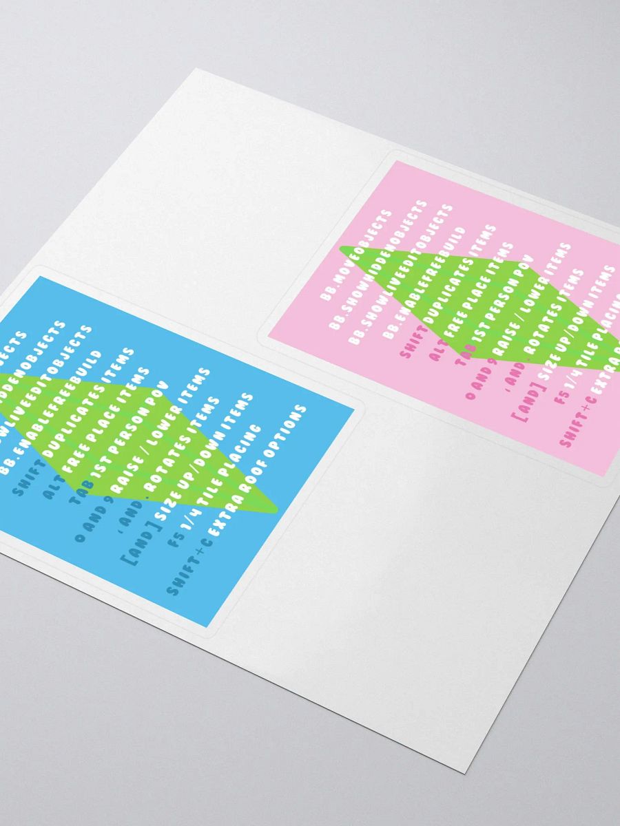 Cheat Sheet Sticker product image (3)
