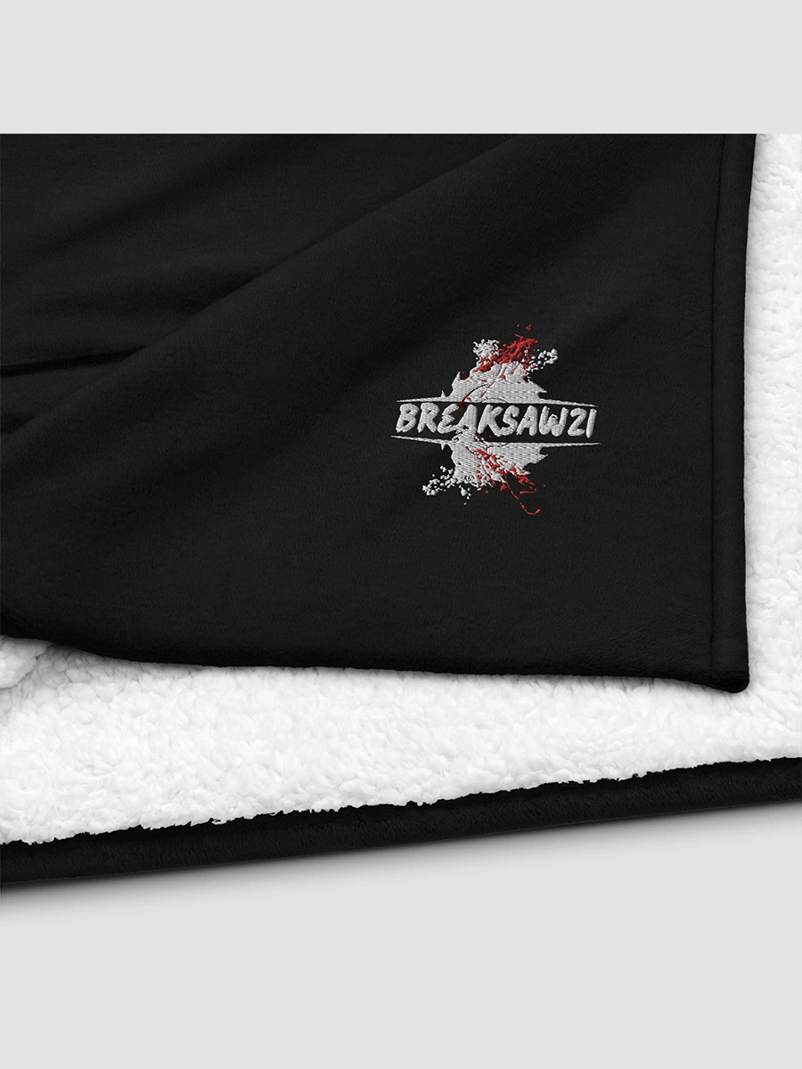 Breaksaw21 Embroidered Premium Sherpa Blanket product image (3)