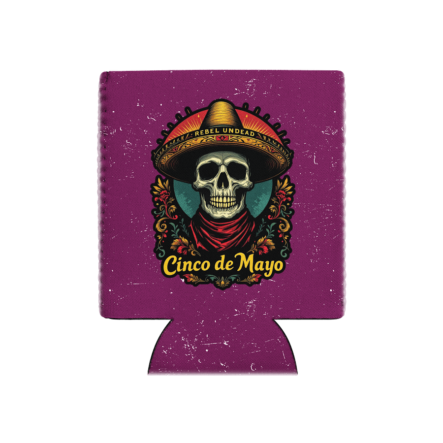 Rebel Undead Skull Can Cooler product image (2)