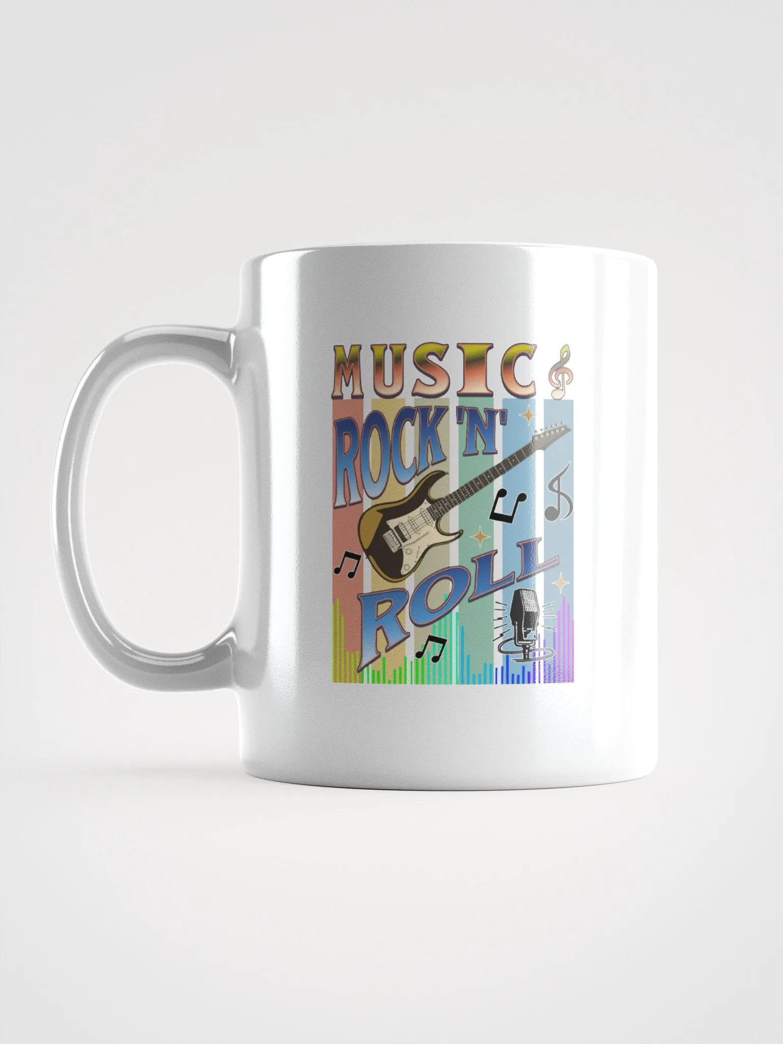 Music Rock N Roll Guitar Vibes Mug product image (1)