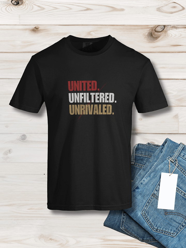 United. Unfiltered. Unrivaled. Comfort Colors Garment-Dyed Heavyweight T-Shirt product image (2)