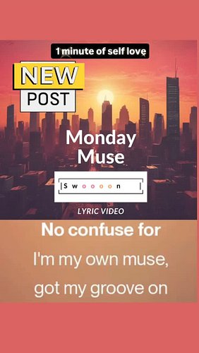 #happymonday❤️. Are you also feeling like to be a muse for yourself? #newmusicmonday