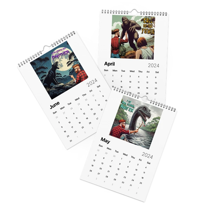 All Aussie Cryptid Adventures - Calendar product image (2)