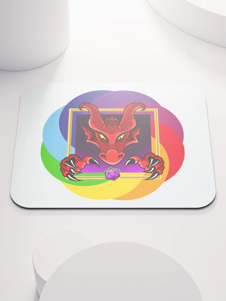 PRIDE Dice Dragon Mousepad product image (1)