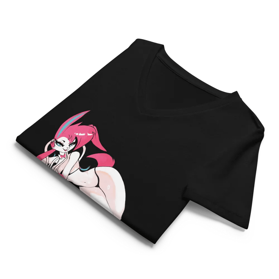 SylvyBoss V neck Tee Black product image (8)