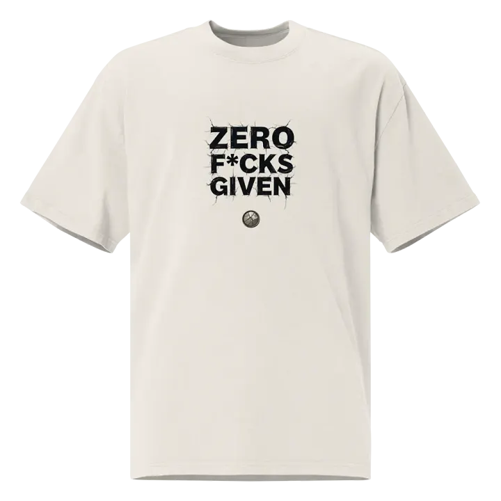 Zero F*ck Tee product image (1)