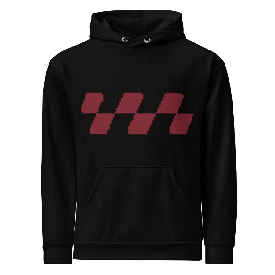 Red Pixel Unisex Hoodie product image (8)