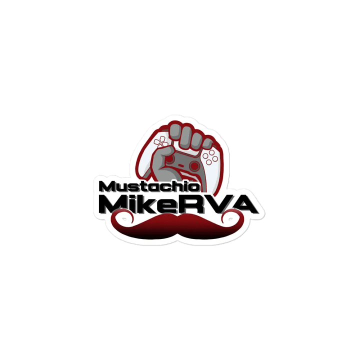 RARE RED MustachioMikeRVA Magnet product image (2)