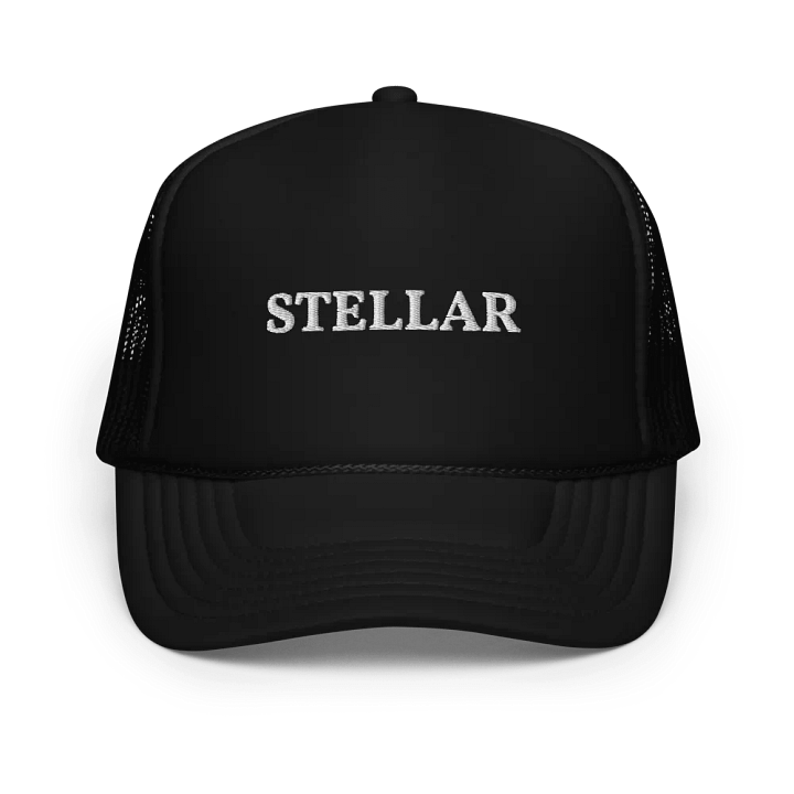 Stellar Crypto Hat - Embroidered Trucker Cap product image (1)