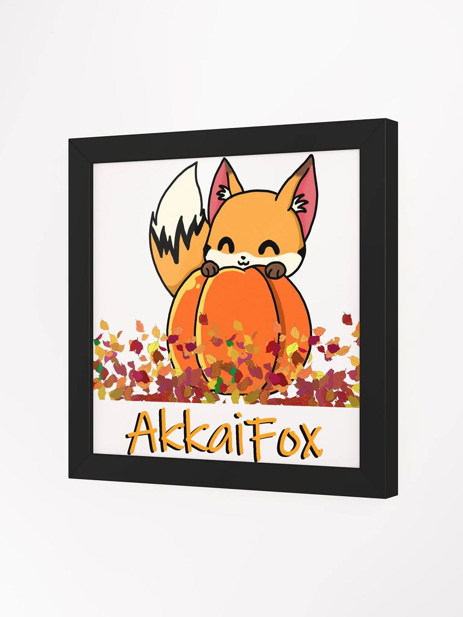 Fall - Framed Pumpkin Poster product image (2)