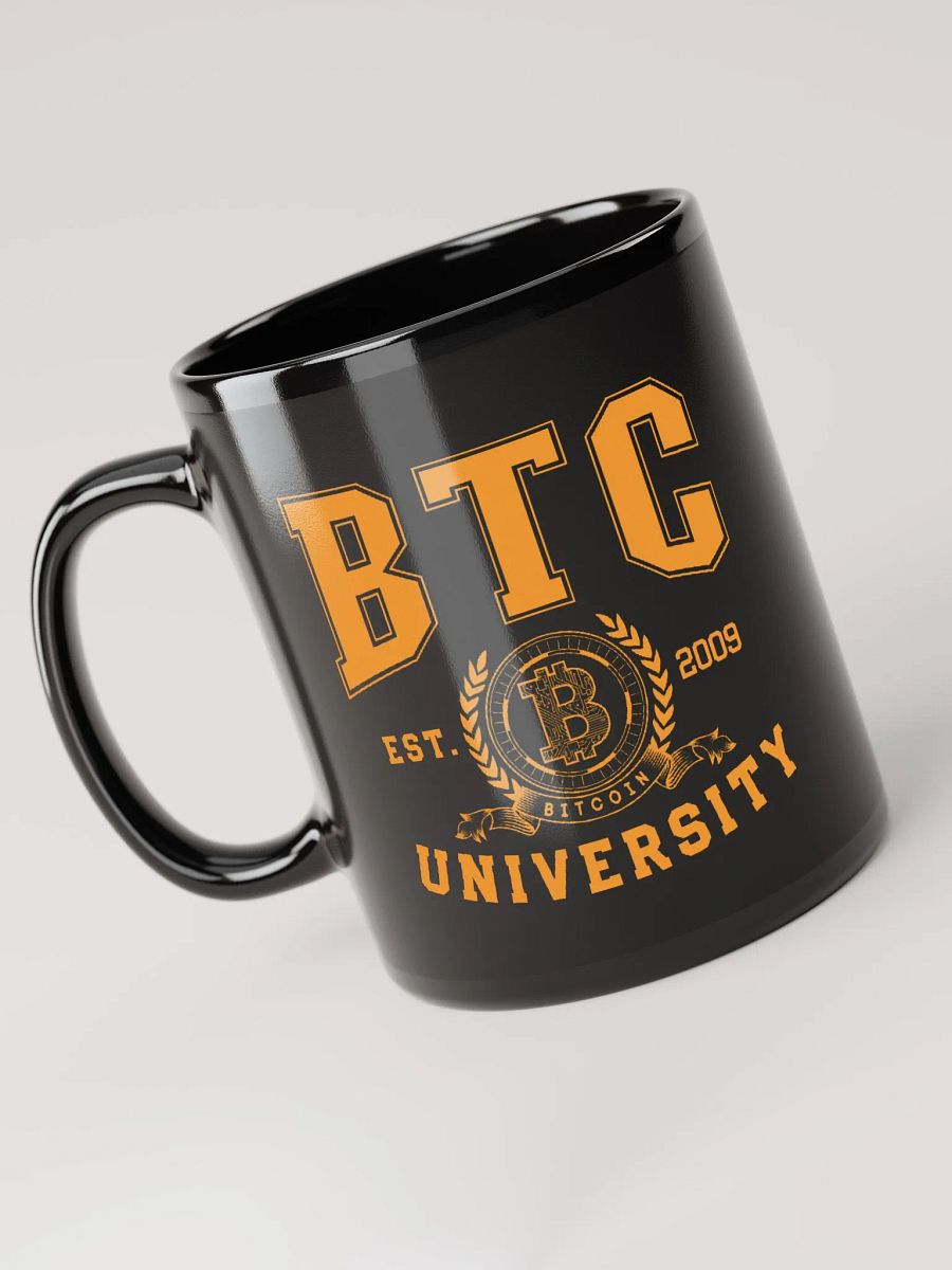 Bitcoin BTC University College Crypto Currency Blockchain Mug product image (5)