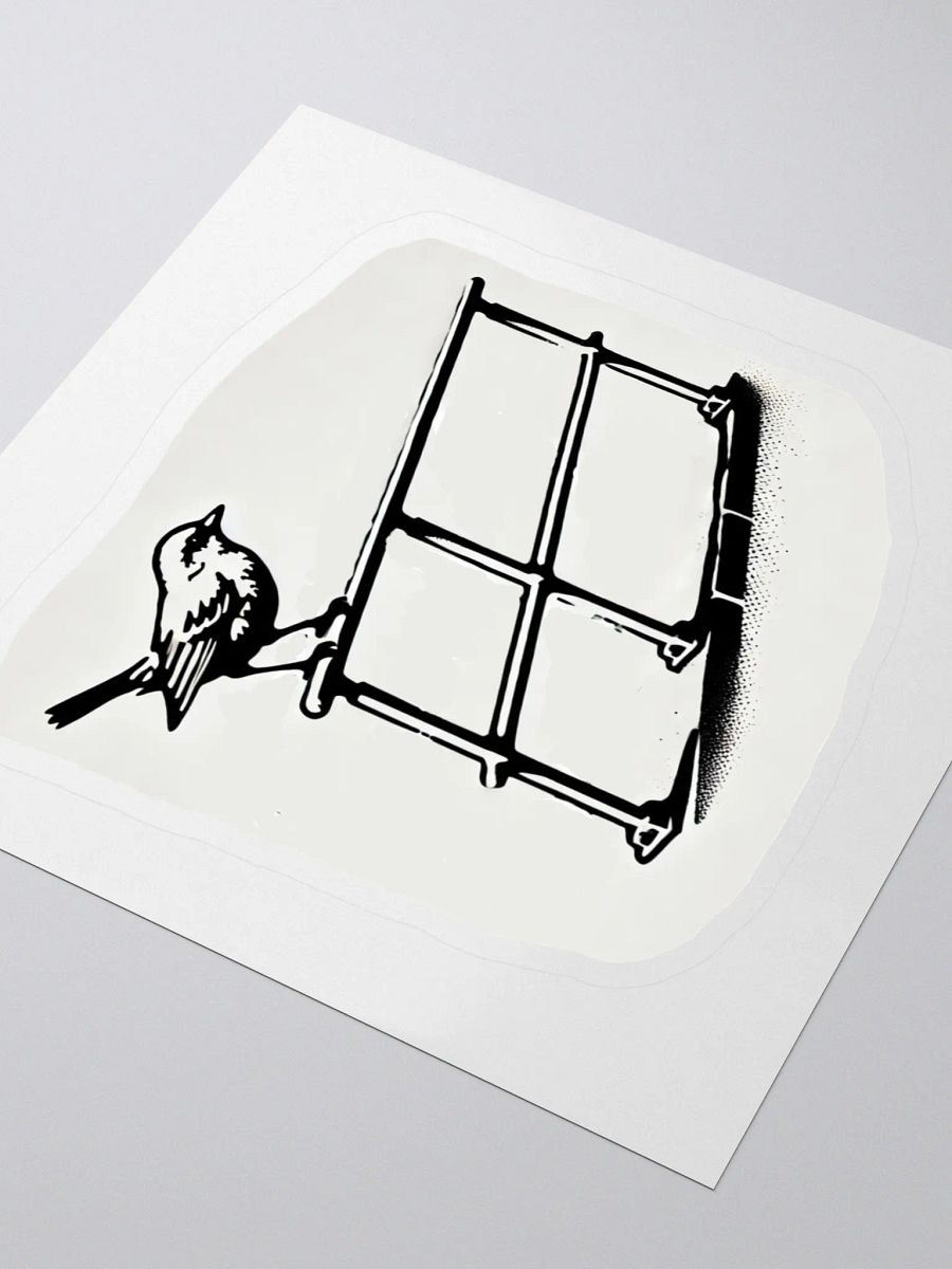 Railbird Vinyl Sticker (Indoor Use) product image (3)