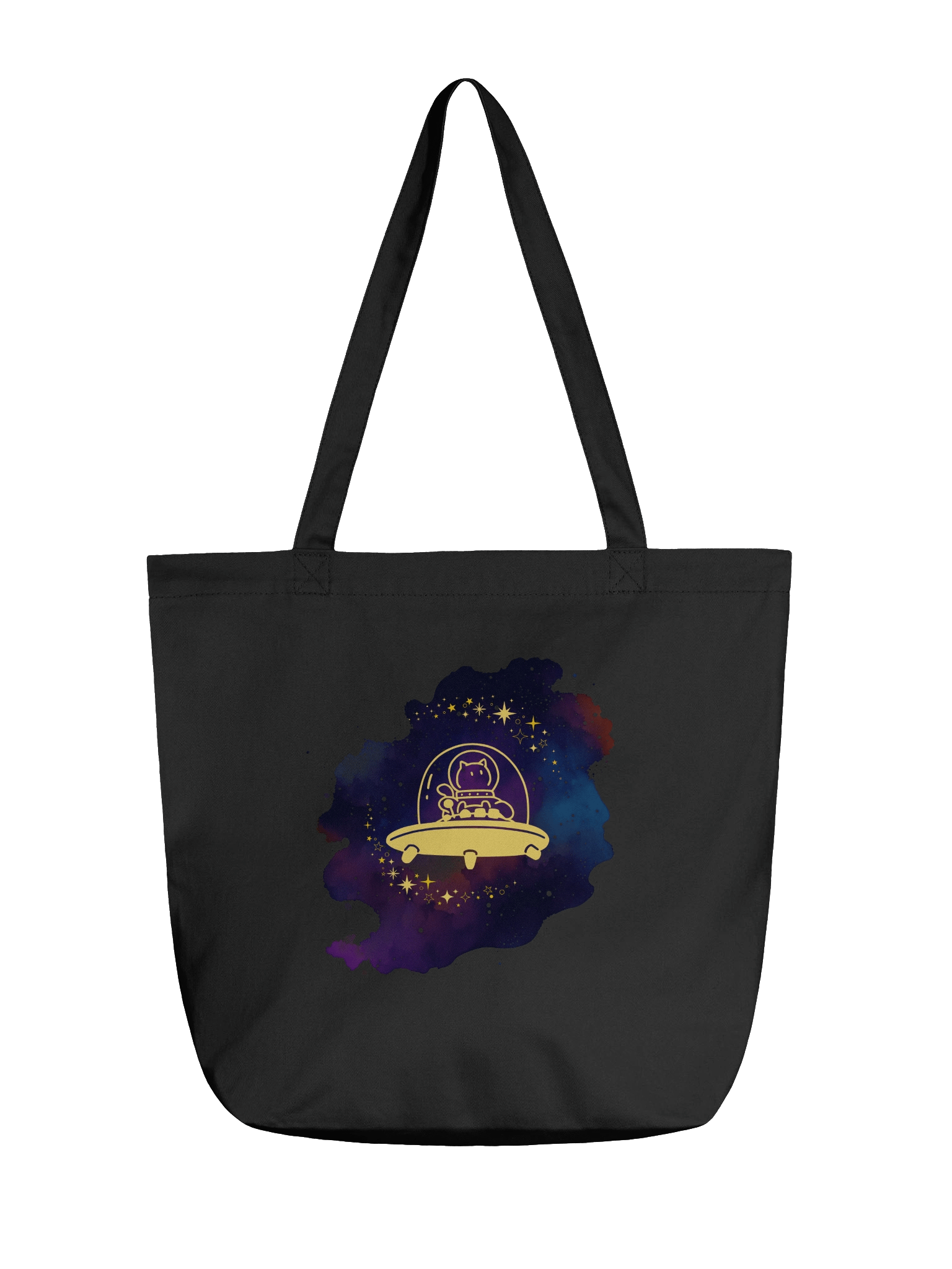 "Space Cat X CosmicTay" Logo Tote Bag product image (2)