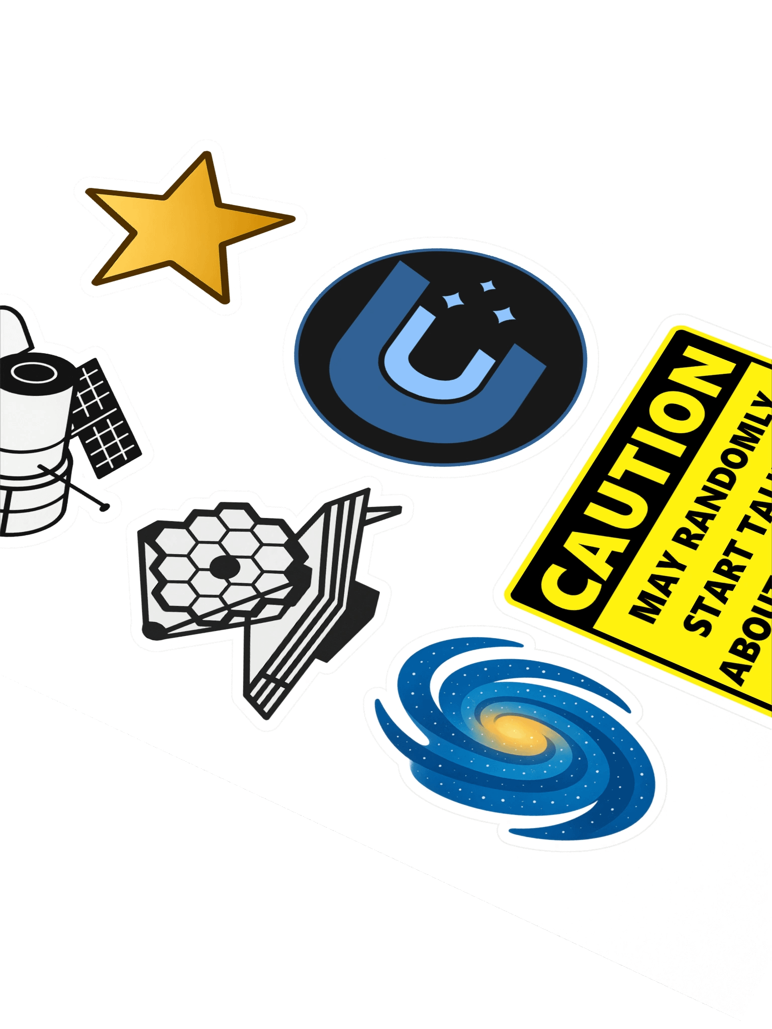 Cosmic Curiosity Sticker Pack product image (2)