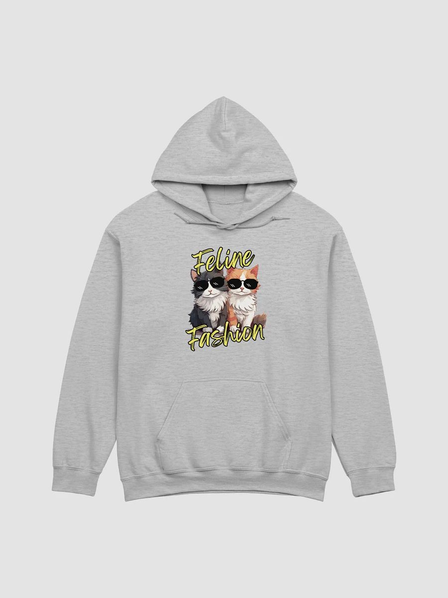 Feline Fashion Cool Cats Sunglasses Hoodie product image (21)