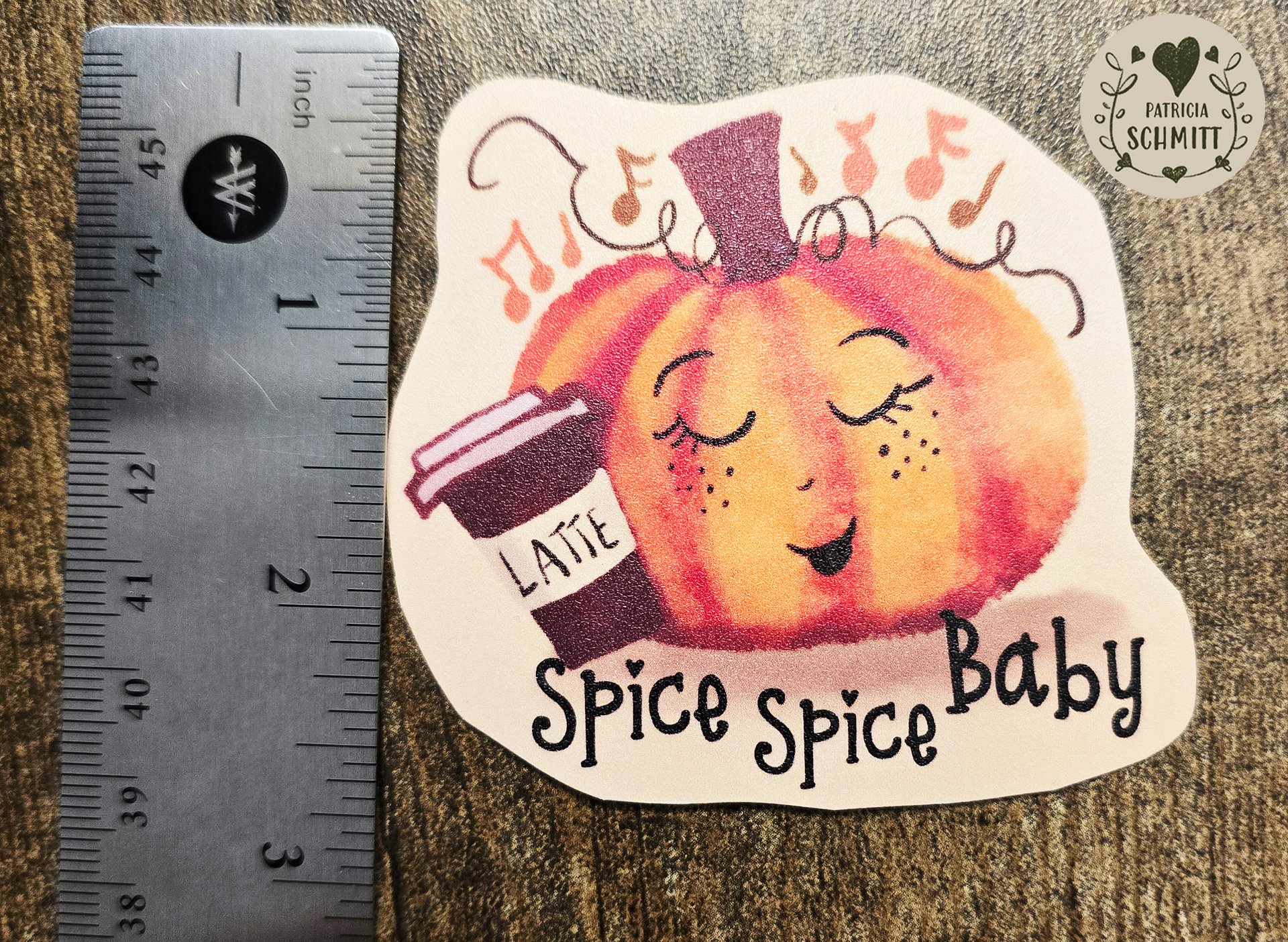 Spice, Spice Baby Sticker Matte Finish product image (4)