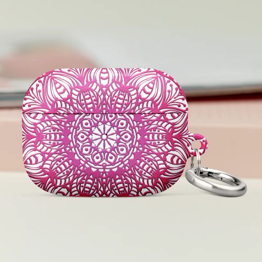 Pink Mandala case for AirPods product image (10)