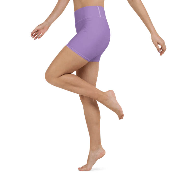 Lilac Yoga Shorts product image (1)