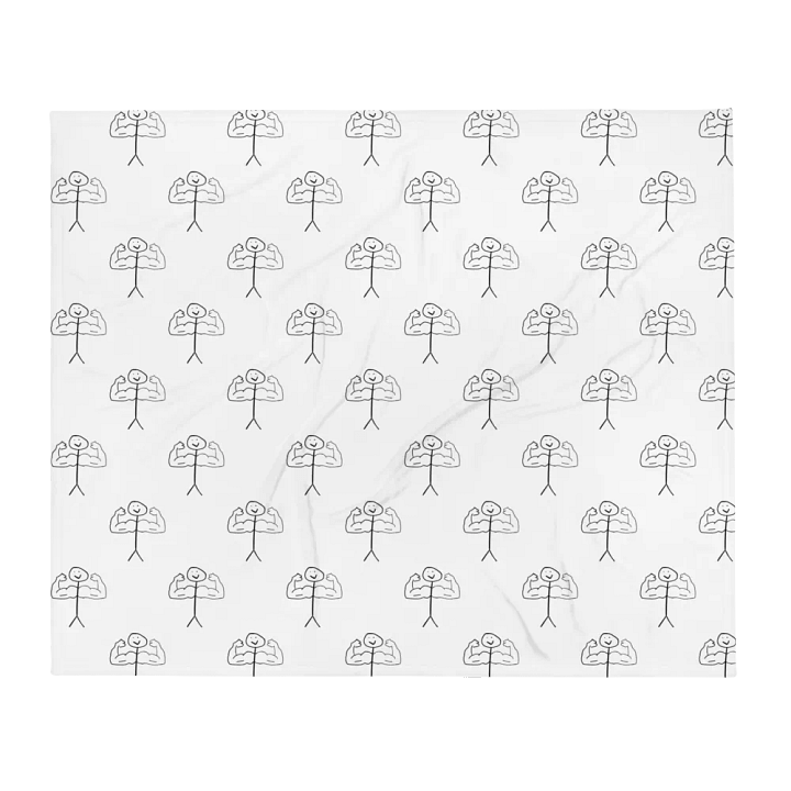 Bulked Up Vibes Throw Blanket product image (2)