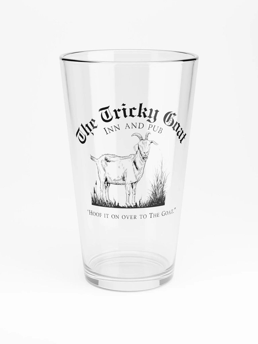 The Tricky Goat Souvenir Pint Glass product image (3)