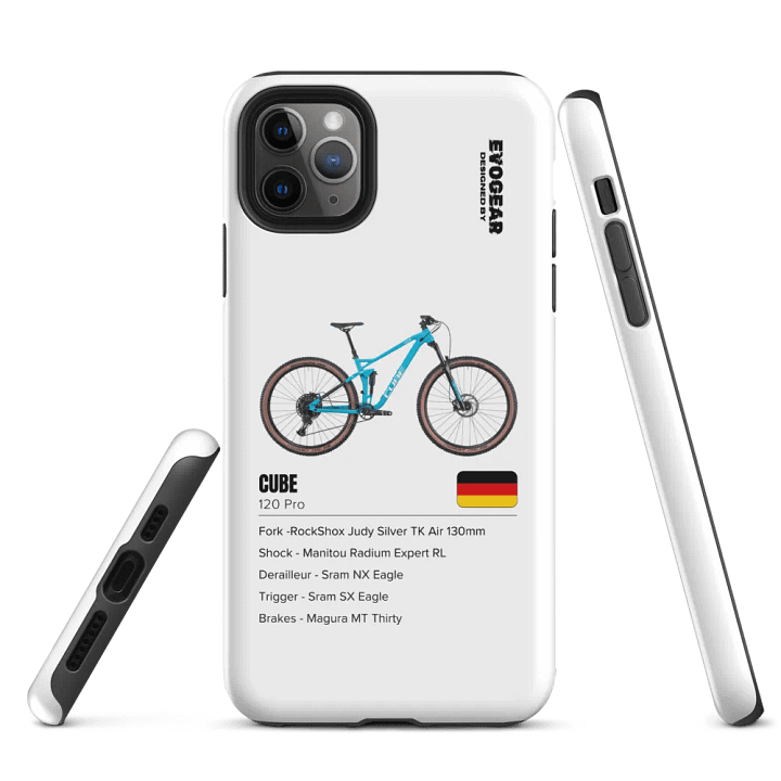 White Cube 120 Pro iPhone Case product image (5)