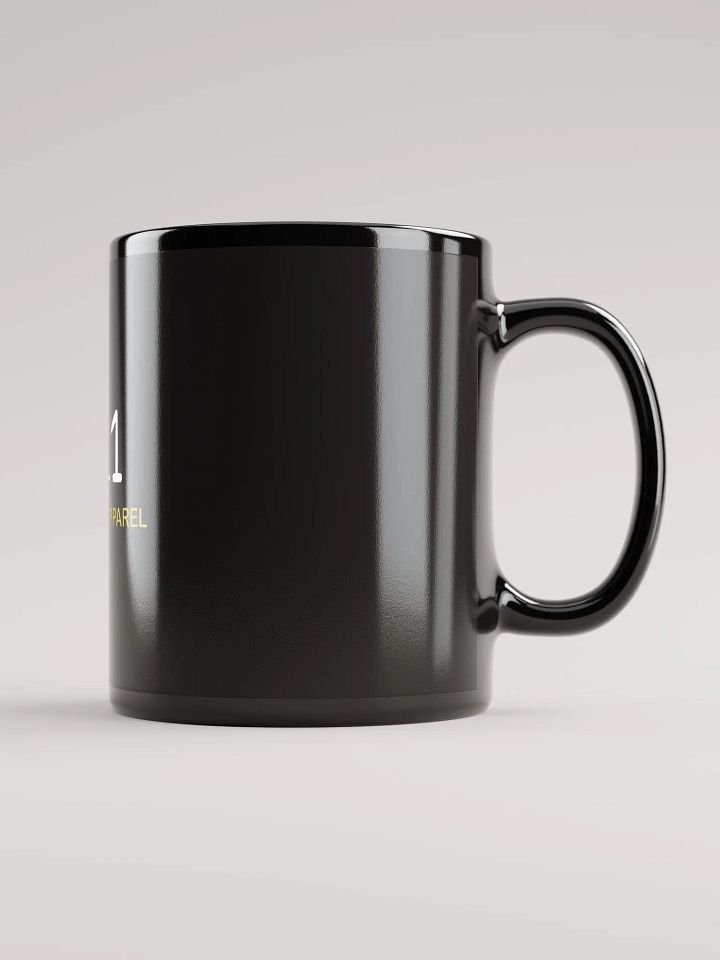 '11 11' Black Glossy Mug product image (1)