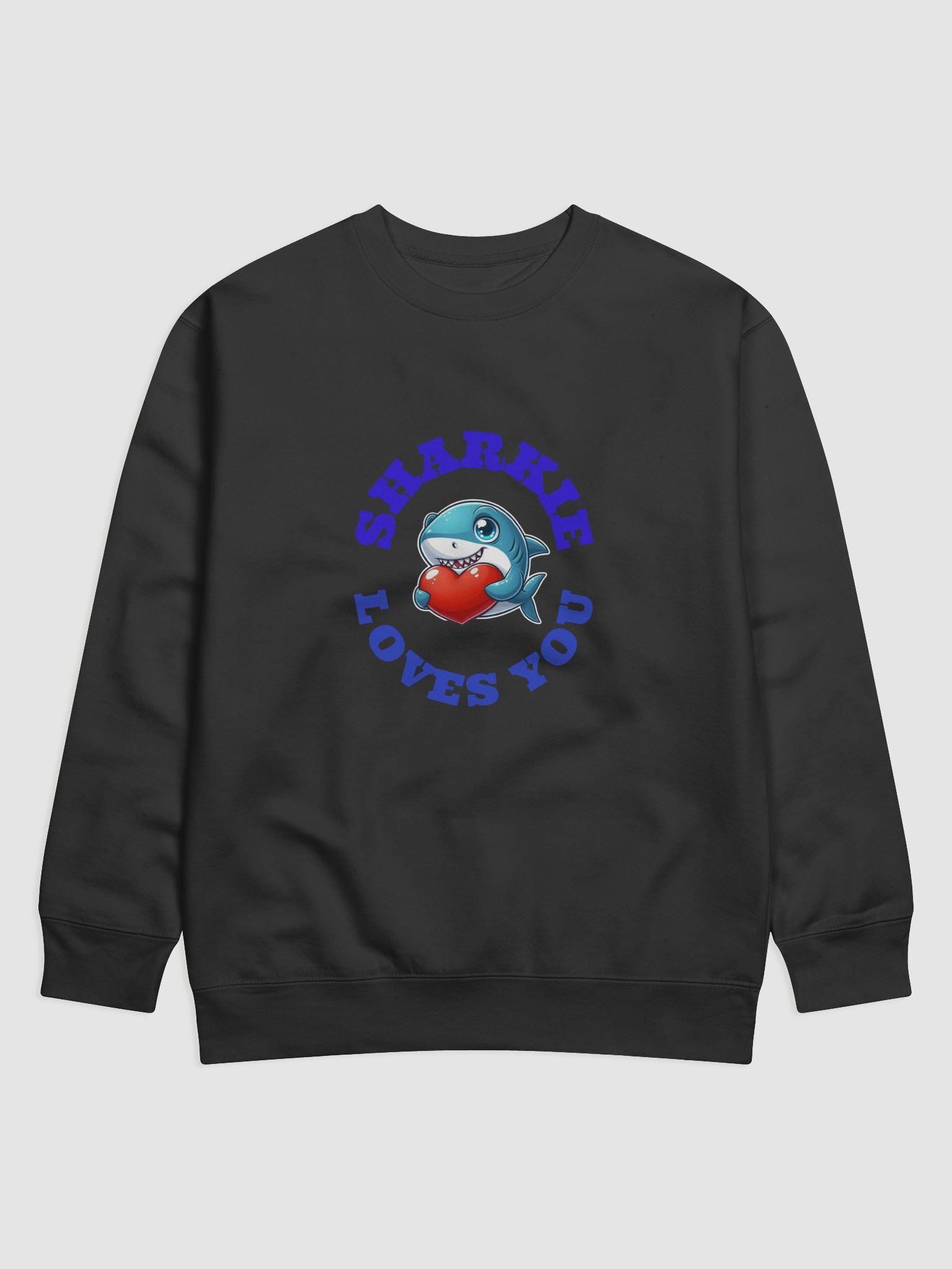 Sharkie Loves You Sweatshirt product image (2)