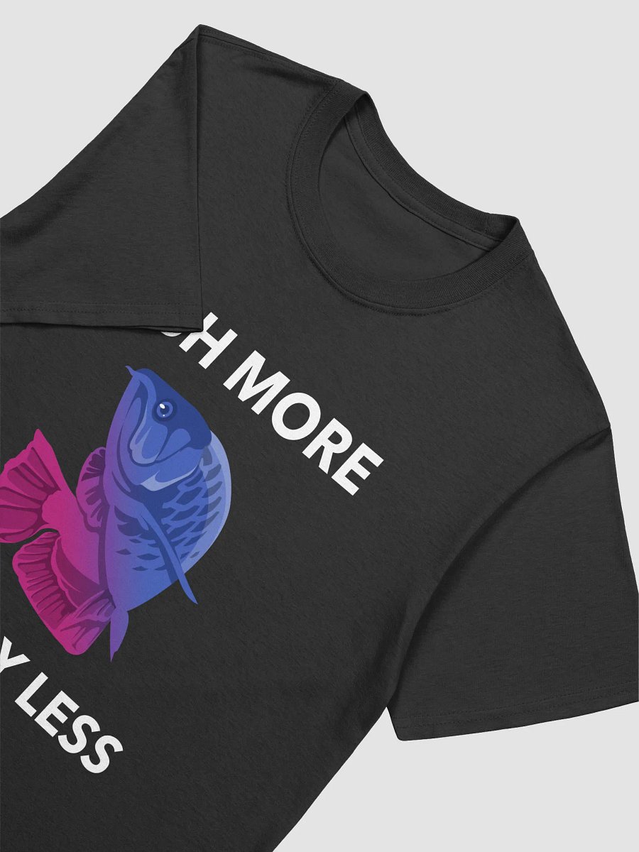 Fish more, worry less fishing t-shirt product image (3)
