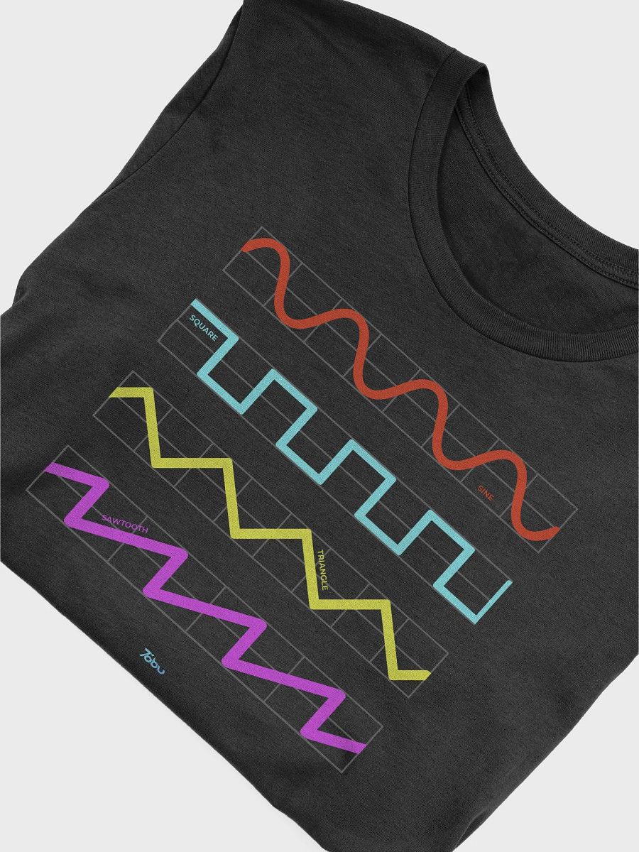Tobu Oscillator Waveforms T-Shirt product image (5)