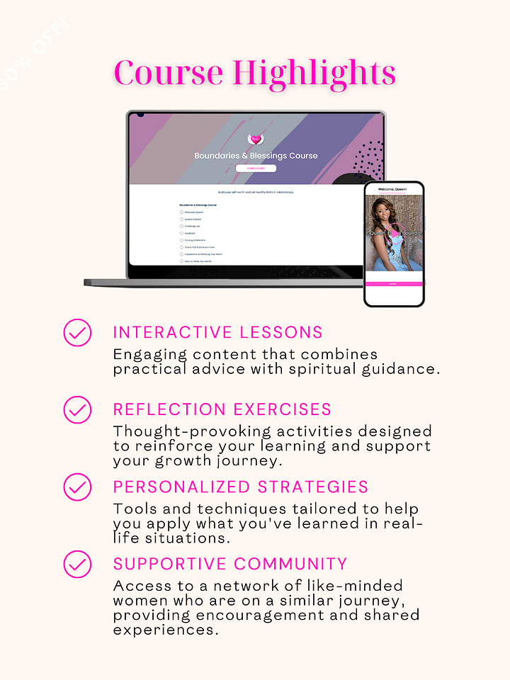 Boundaries & Blessings Course product image (2)