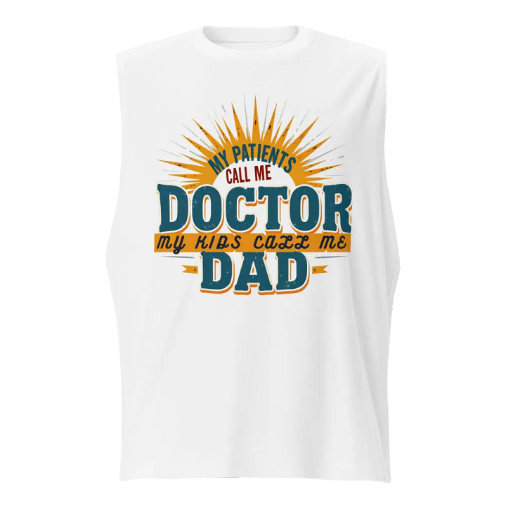 Doctor Dad Sunburst Muscle Tank product image (5)
