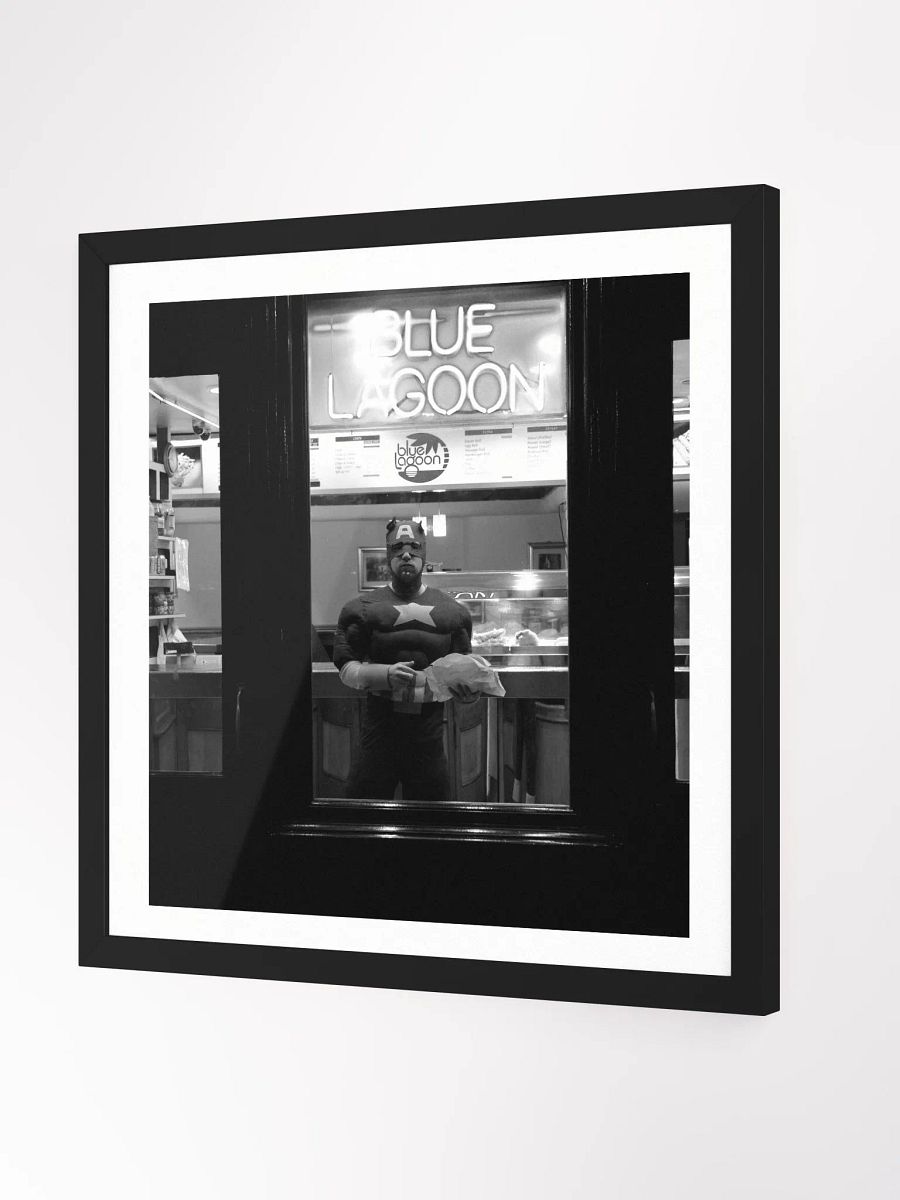Framed Square Print - Superhero product image (2)